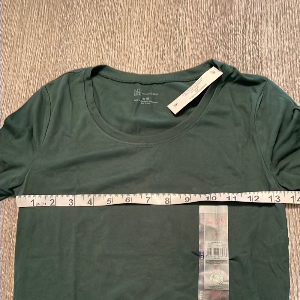 No Boundaries Fitted Green Long Sleeve Tee - Picture 5 of 7